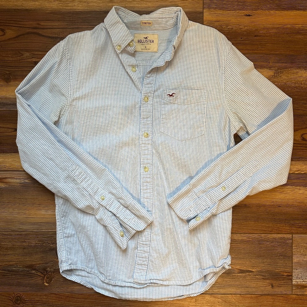 Hollister Striped Button Down